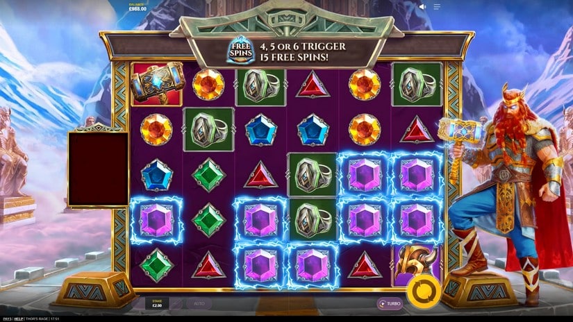 Thor’s Rage slot screen 2