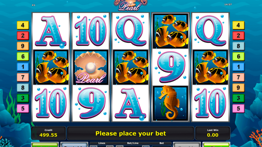 Dolphin’s Pearl slot screen 1