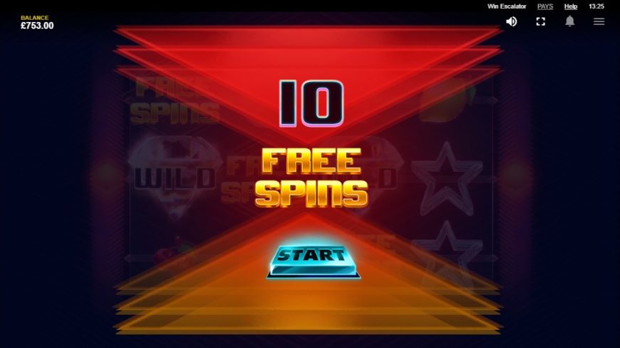 Win Escalator slot screen 5