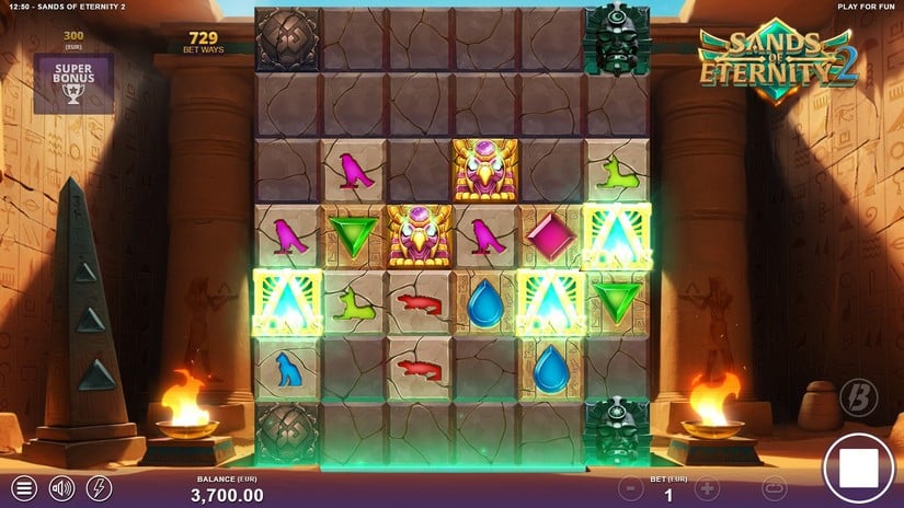 Sands of Eternity 2 slot screen 2