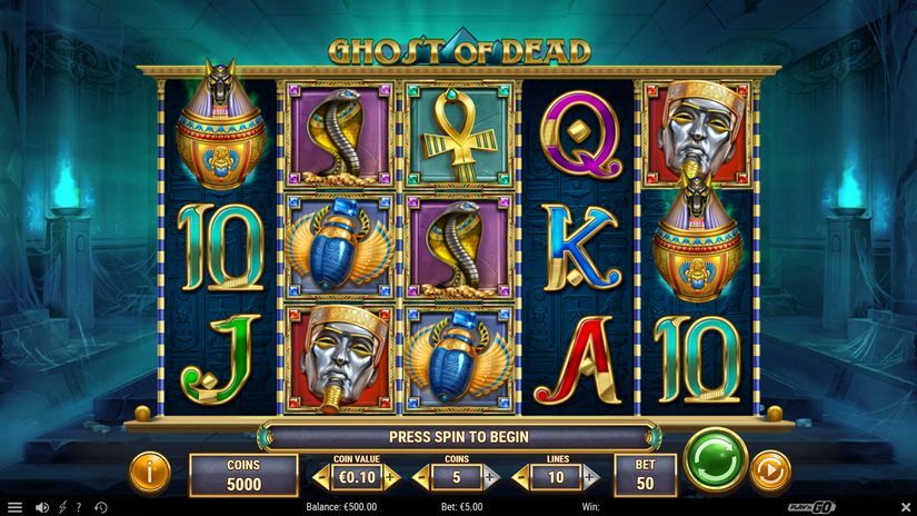 Ghost of Dead slot screen 1