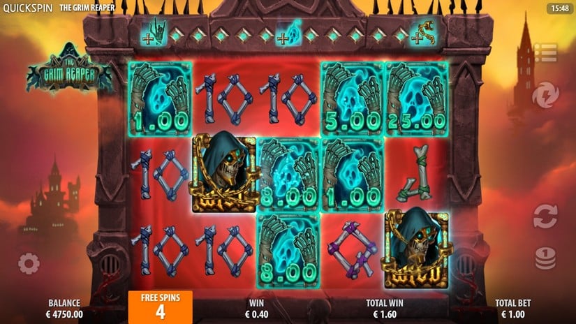 The Grim Reaper slot screen 4