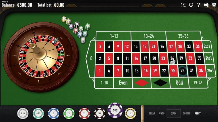 Roulette Nouveau slot screen 1