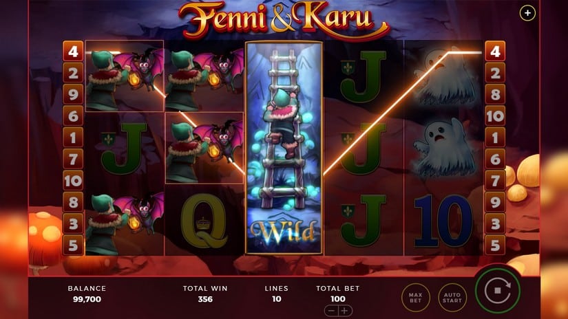 Fenni & Karu slot screen 1