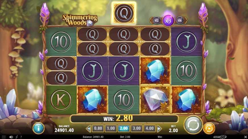 Shimmering Woods slot screen 2