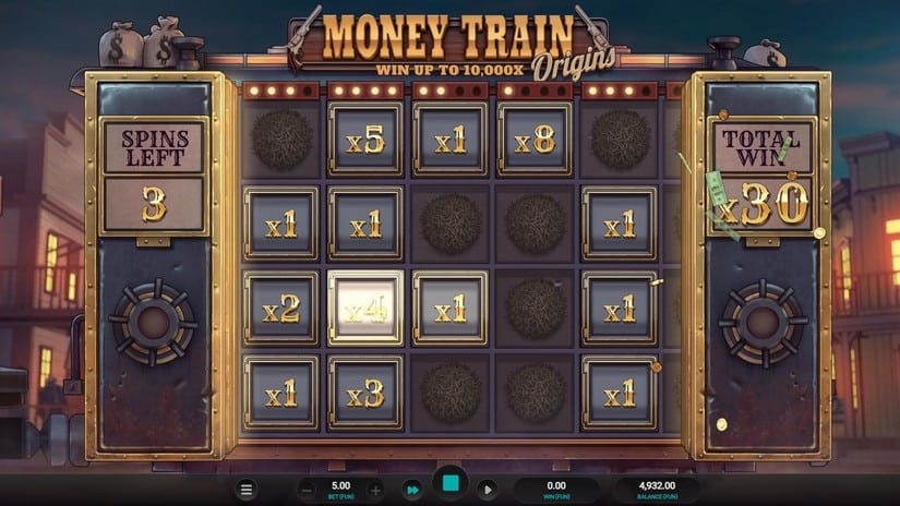 Money Train Origins Dream Drop slot screen 5