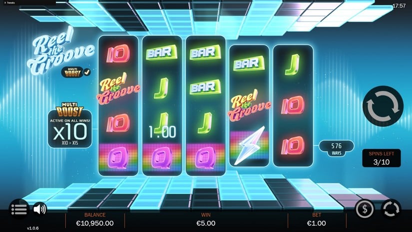Reel the Groove slot screen 5