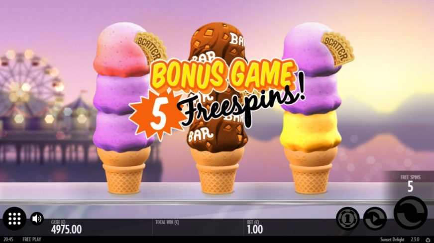 Sunset Delight slot screen 3