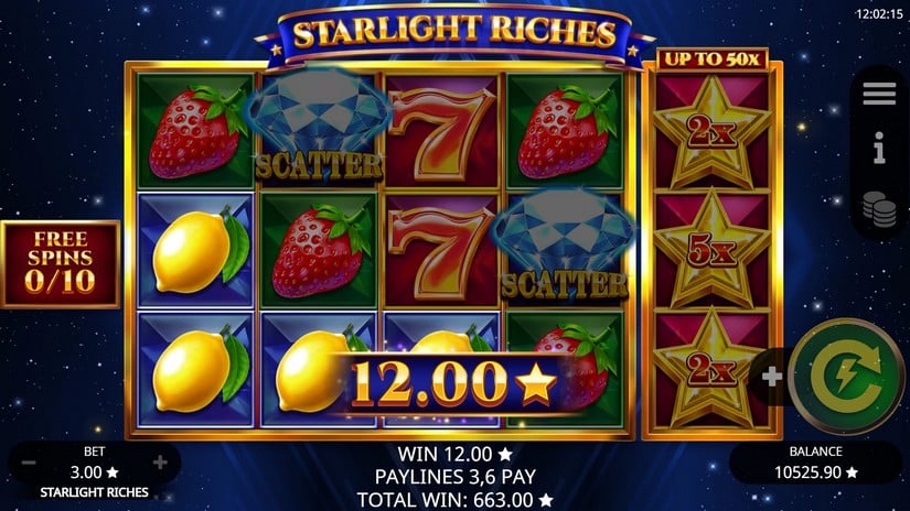 Starlight Riches slot screen 7