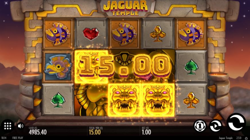 Jaguar Temple slot screen 3