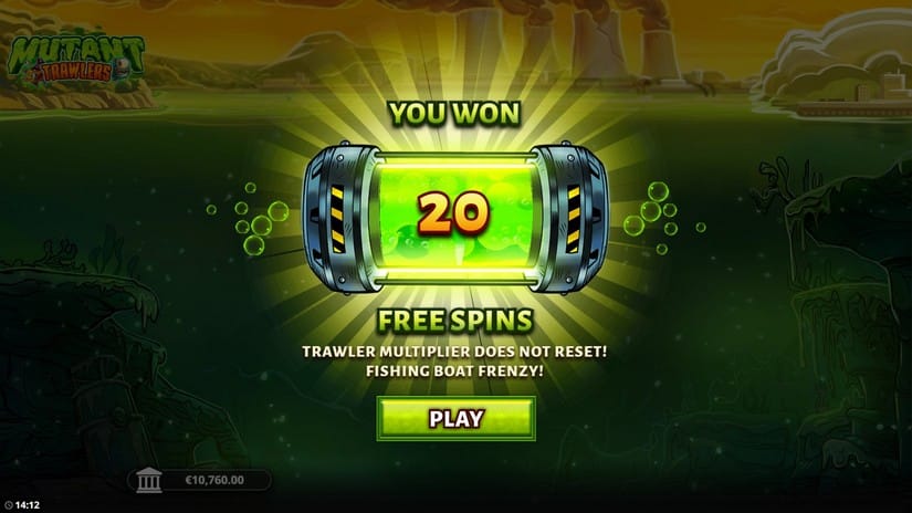 Mutant Trawlers slot screen 3