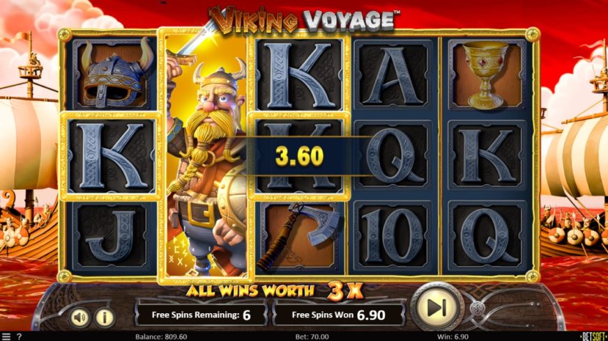 Viking Voyage slot screen 6