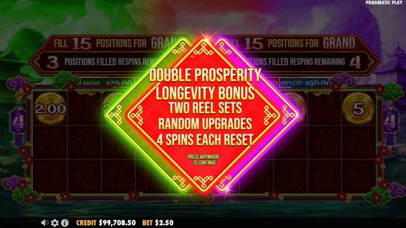 Chests of Cai Shen slot screen 4