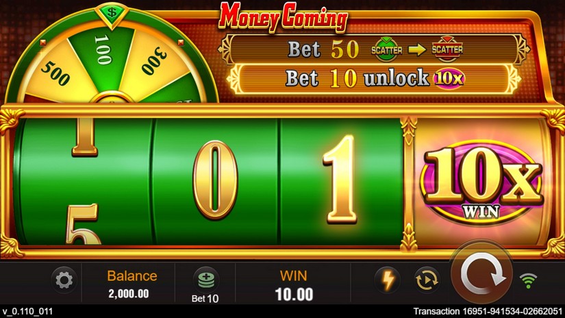 Money Coming Slot – Play Demo & Win Up to 10,000x | slot screen 3