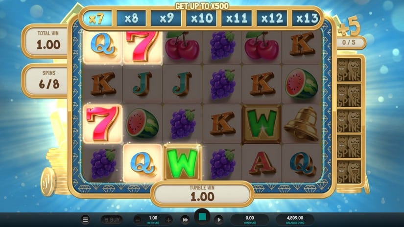 Bill & Coin slot screen 2