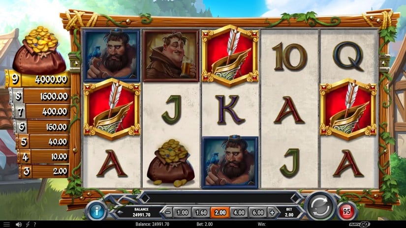 Sherwood Gold slot screen 4