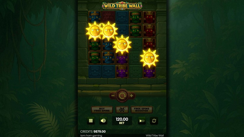 Wild Tribe Wall slot screen 2