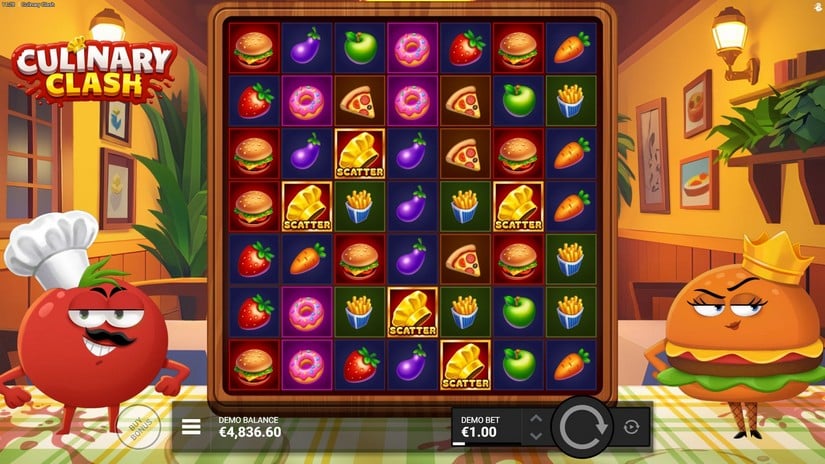 Culinary Clash slot screen 3