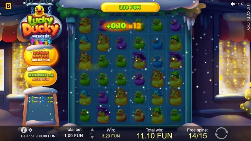 Lucky Ducky X-mas slot screen 5