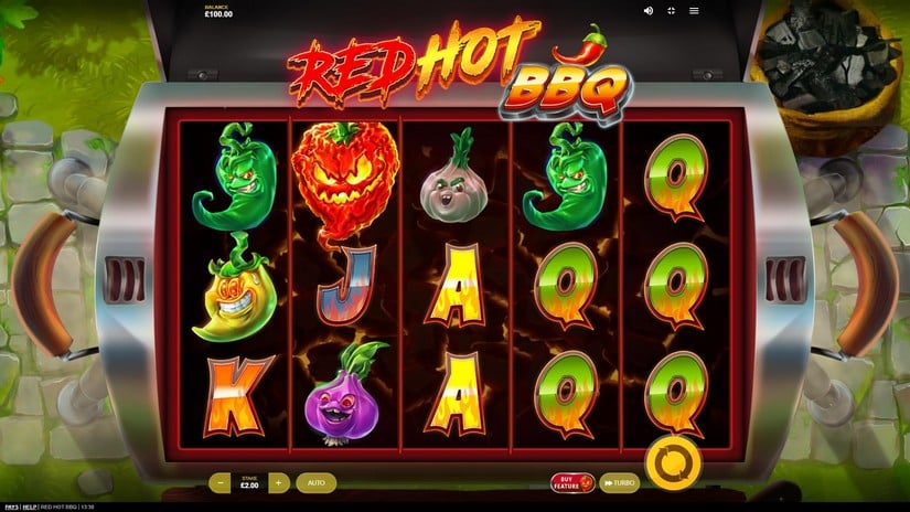 Red Hot BBQ slot screen 1