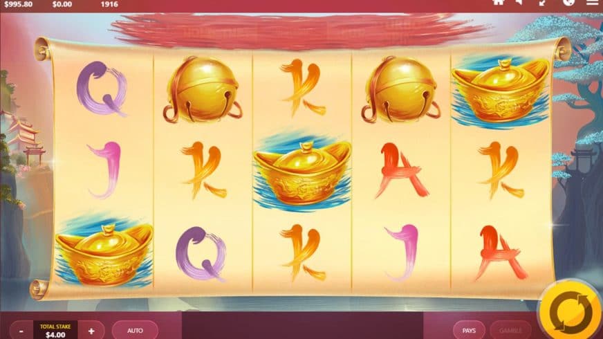 Lucky Fortune Cat slot screen 1