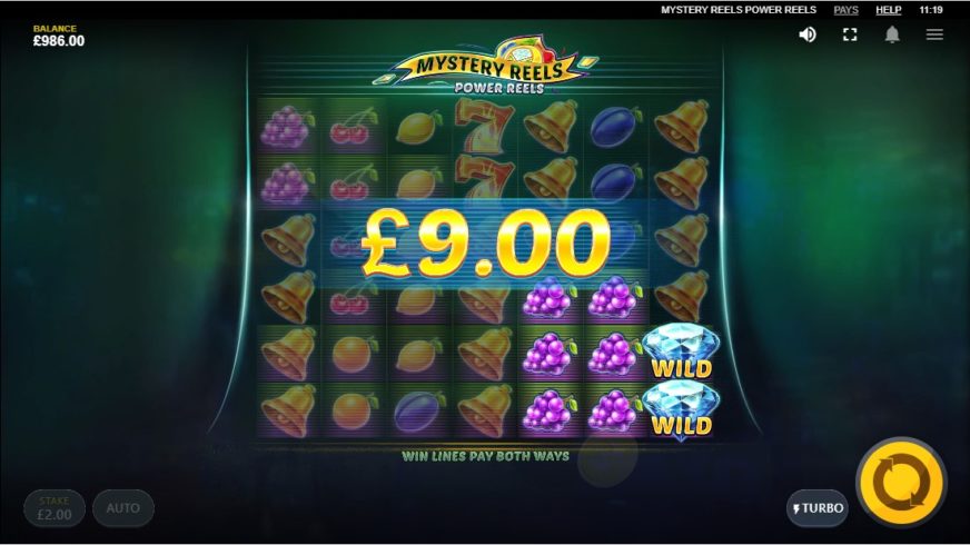 Mystery Reels Power Reels slot screen 2