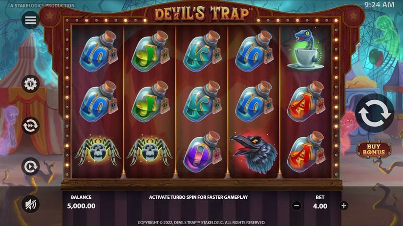 Devil’s Trap slot screen 1