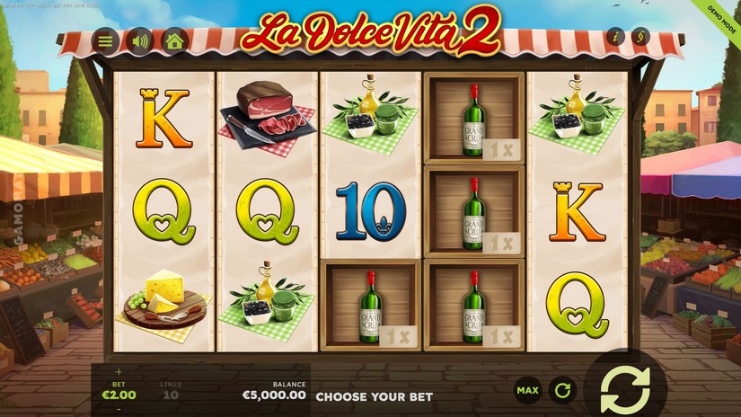 La Dolce Vita 2 slot screen 1