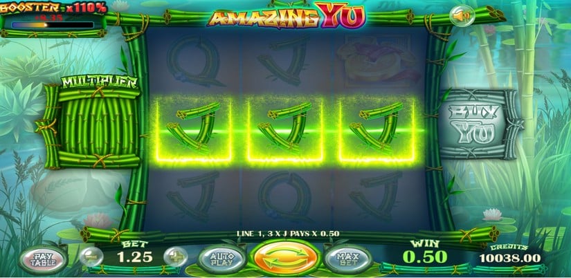 Amazing Yu slot screen 4