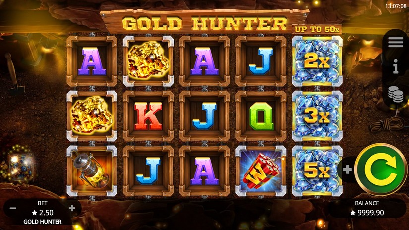 Gold Hunter slot screen 1