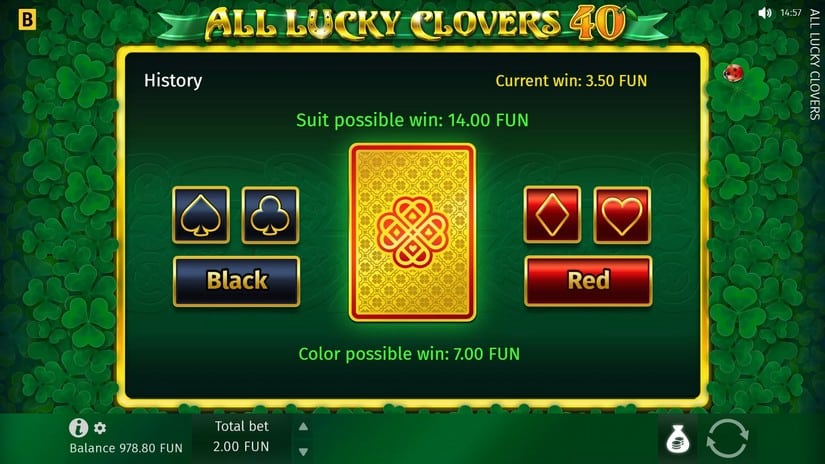 All Lucky Clovers 5 slot screen 5