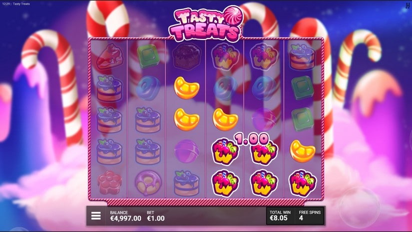 Tasty Treats slot screen 5
