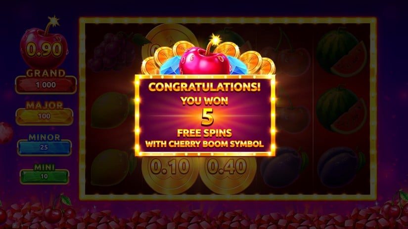 Cherry Boom slot screen 5