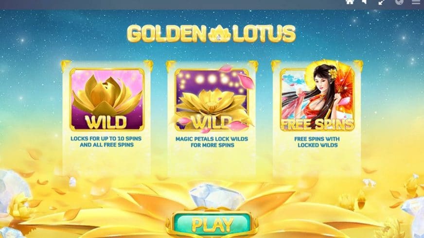 Golden Lotus slot screen 2