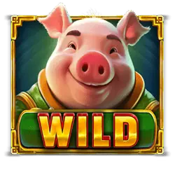 Wild Symbol of Greedy Fortune Pig Slot