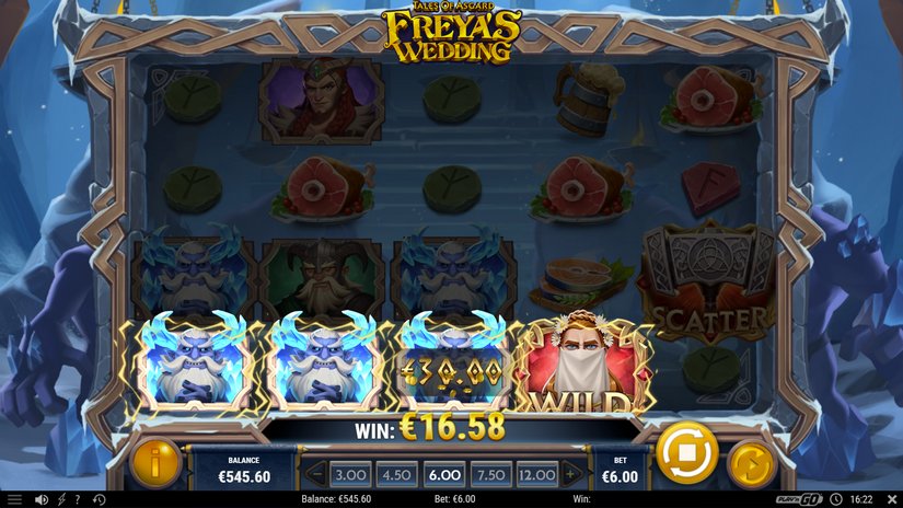 Tales of Asgard Freya’s Wedding slot screen 4
