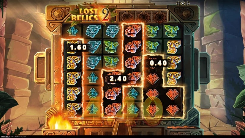 Lost Relics 2 slot screen 4