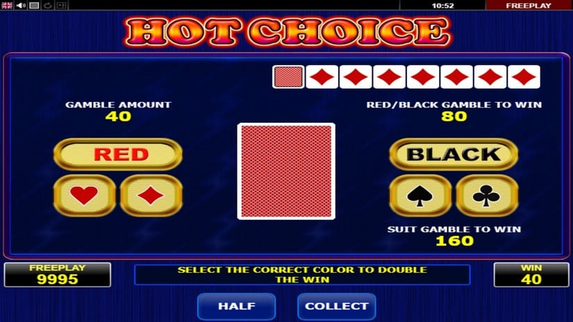 Hot Choice slot screen 4