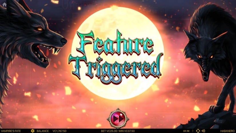 Vampire’s Fate slot screen 3