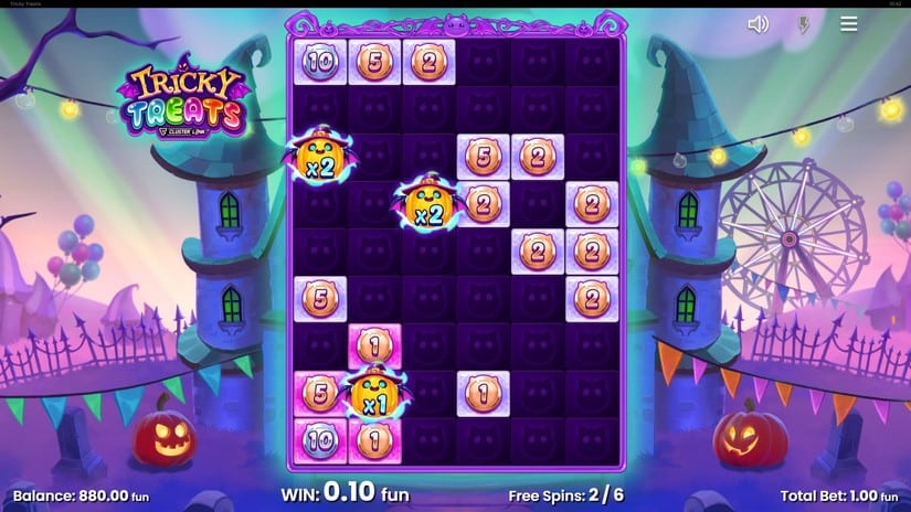 Tricky Treats slot screen 4