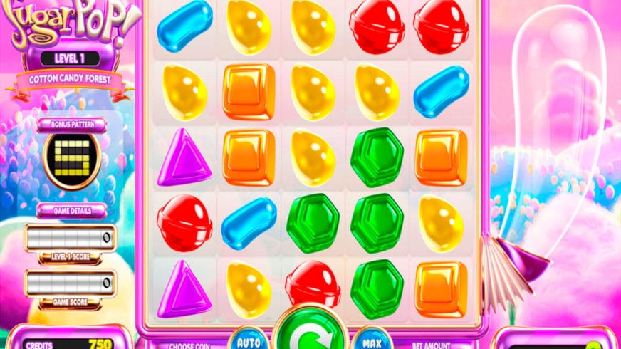 Sugar Pop slot screen 2