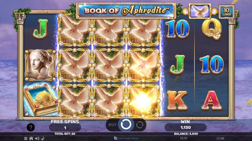 Book Of Aphrodite slot screen 7