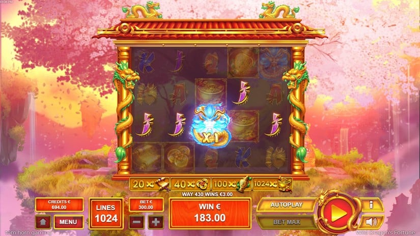 Wild Dragon`s Fortune slot screen 5
