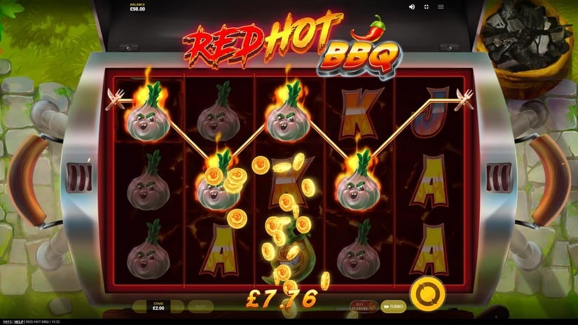 Red Hot BBQ slot screen 3