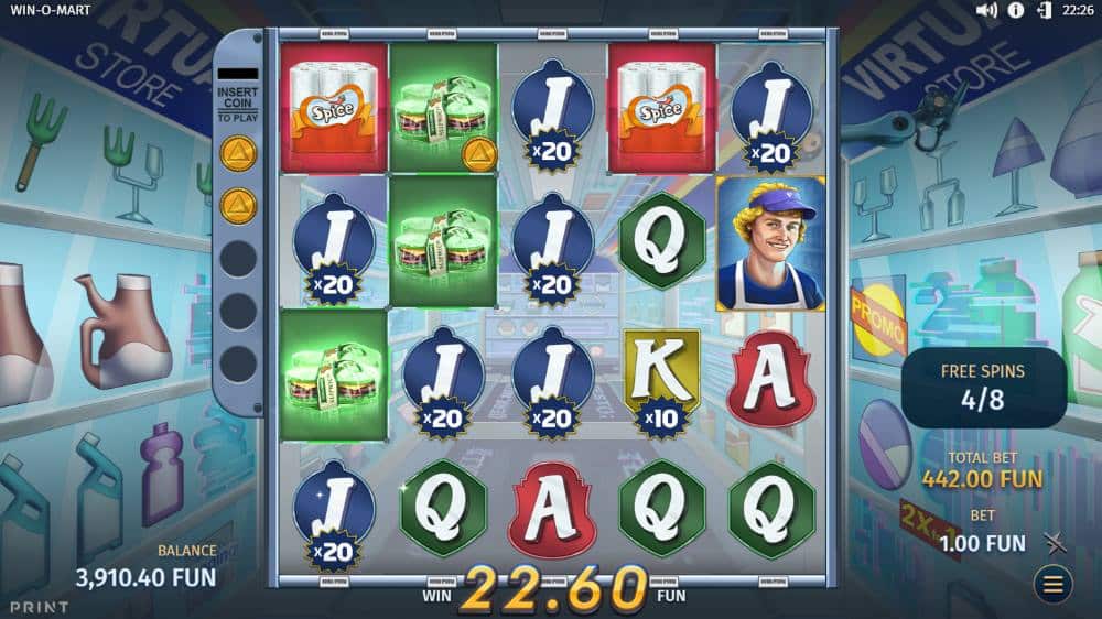 Win-O-Mart bonus game