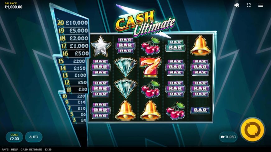 Cash Ultimate slot screen 1