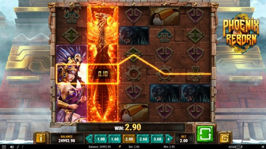 Phoenix Reborn slot screen 2
