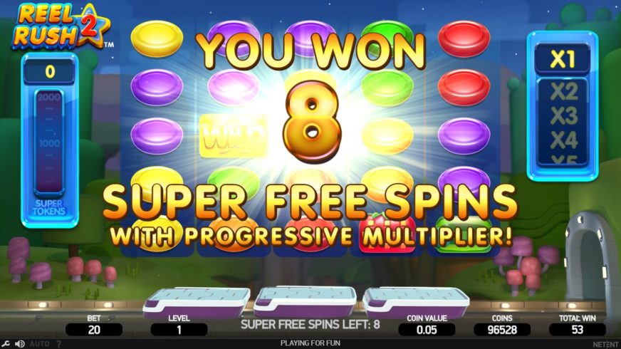 Reel Rush 2 slot screen 6
