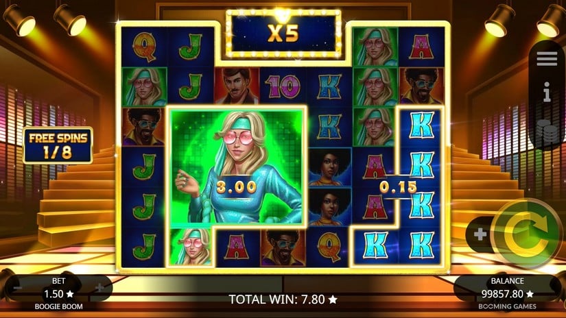 Boogie Boom slot screen 5