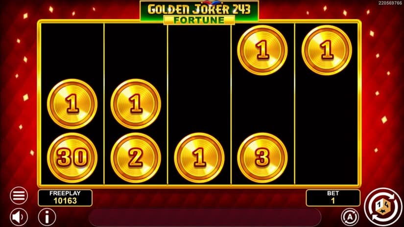 Golden Joker 243 Fortune slot screen 7